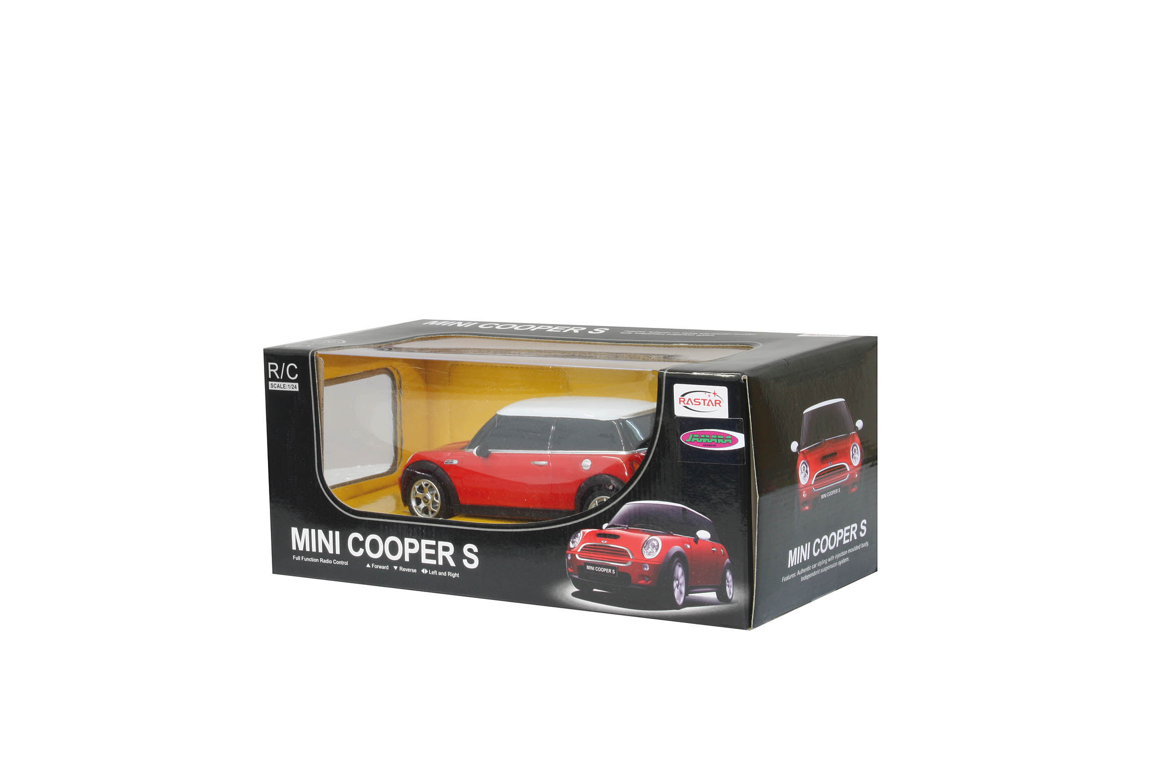 JAMARA 404035 Mini Cooper S 1:24, Rot