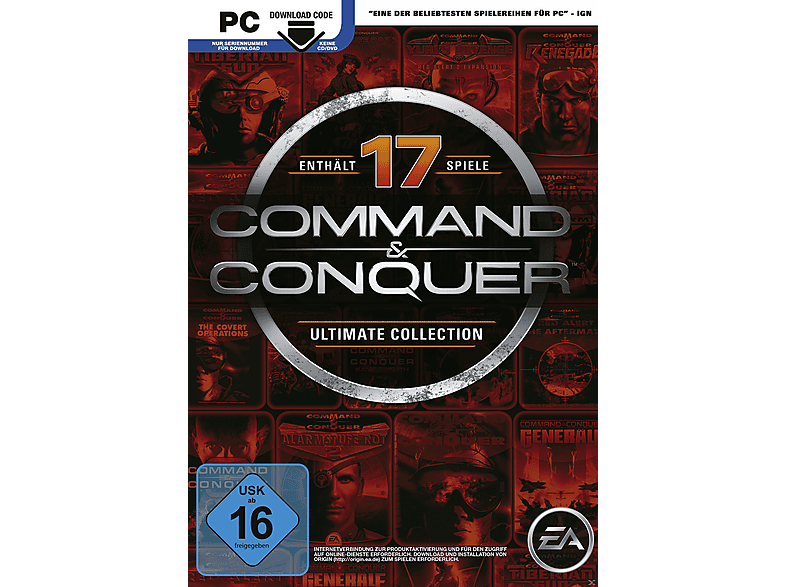 Electronic Arts Spielesoftware "Command & Conquer: Ultimate Collection" PC Software Pyramide