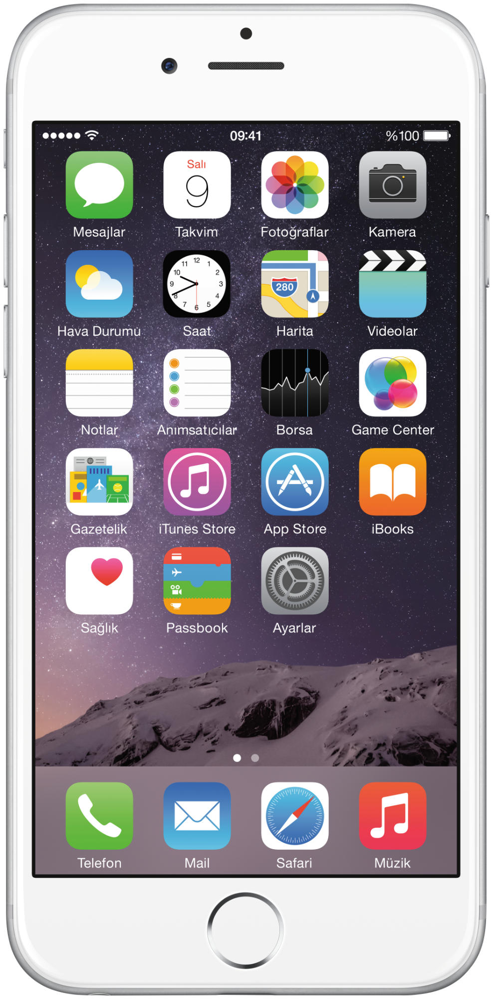 APPLE iPhone 6 64GB Gümüş Akıllı Telefon Apple Türkiye Garantili