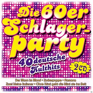 Various - Die 60er Schlagerparty - 40 deutsche Kulthits [CD]