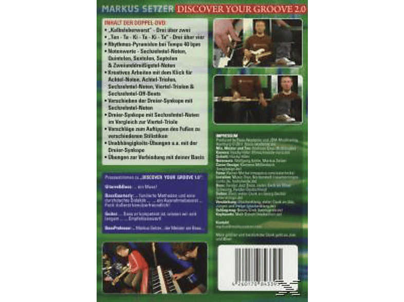 (DVD) - Markus 2.0 Your Discover Groove - Setzer