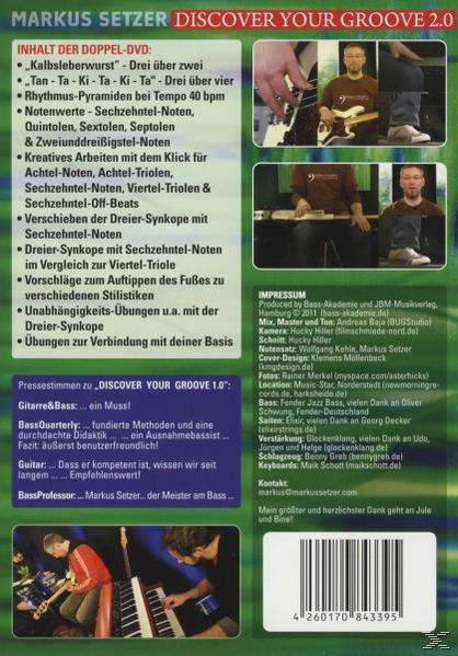 Markus Setzer - Discover Your Groove 2.0  - (DVD)