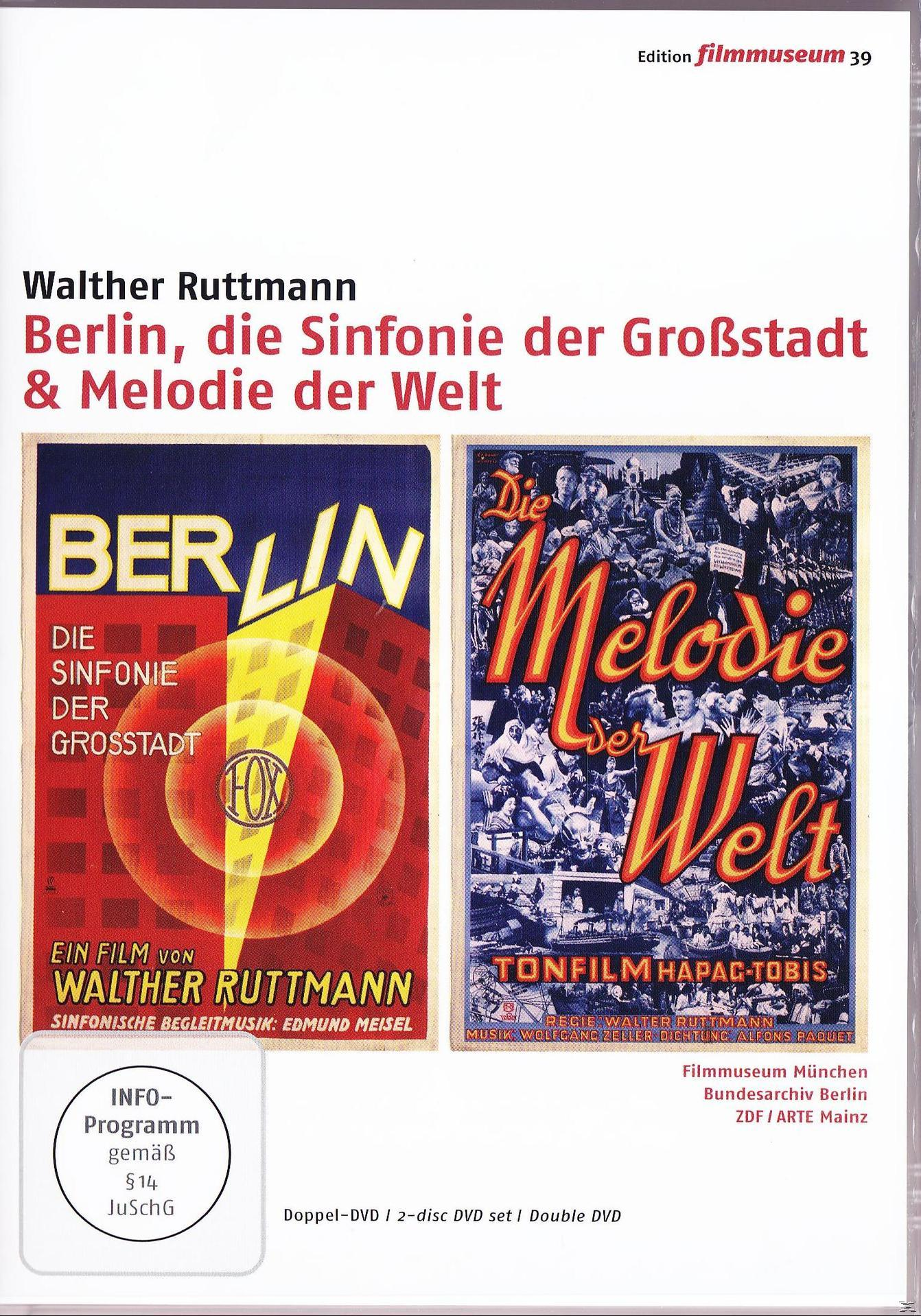 Berlin, die Sinfonie DVD & der Melodie Großstadt der Welt