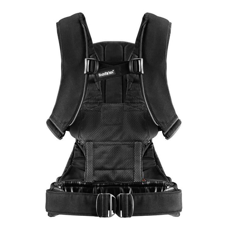 BABYBJORN Kanguru One Black / Mesh Siyah
