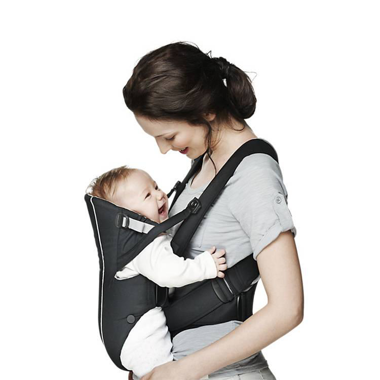 BABYBJORN BB26165E Kanguru Active Black / Silver Siyah Gümüş