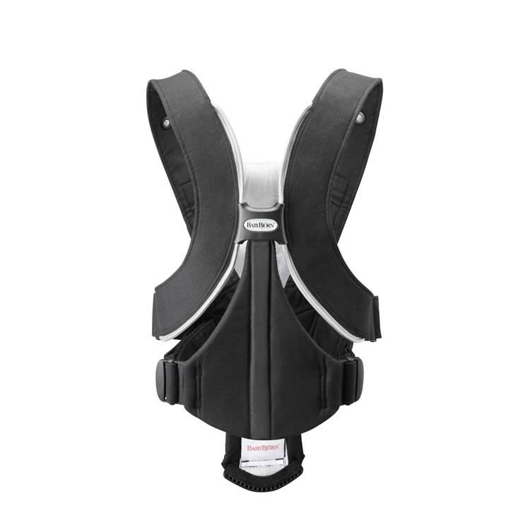 BABYBJORN BB26165E Kanguru Active Black / Silver Siyah Gümüş