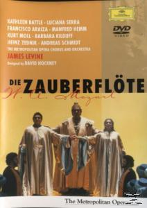 Egy DVD borító, három köntösös emberrel a színpadon. A cím németül van.