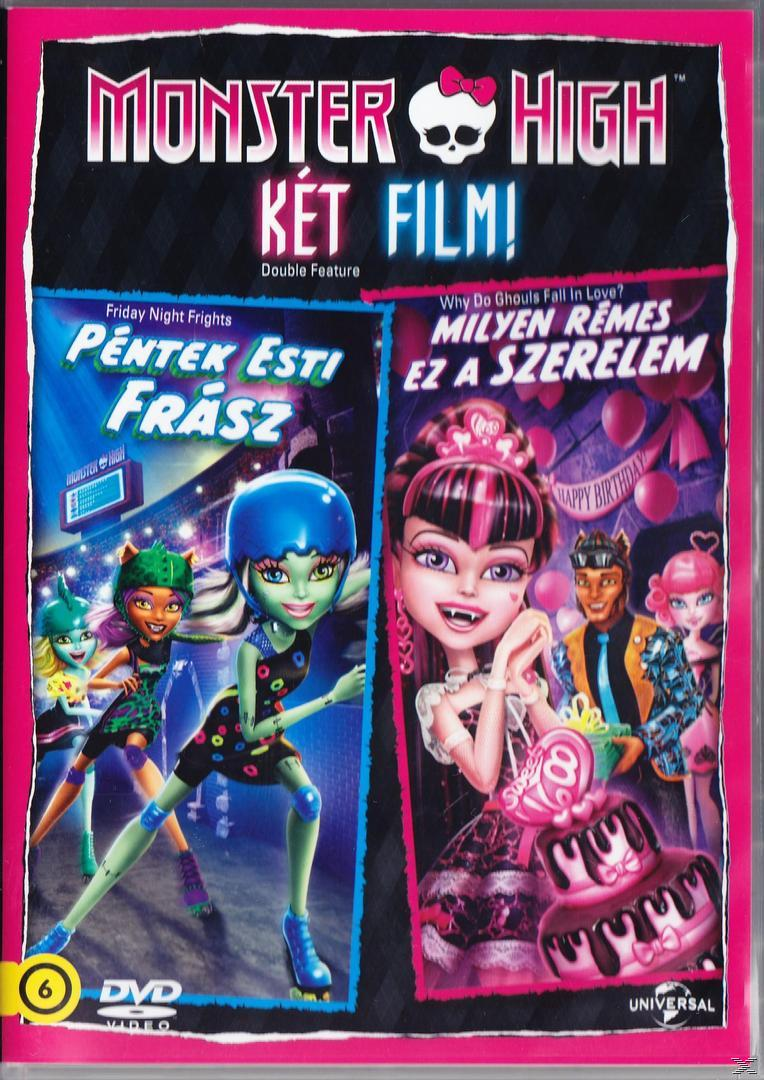 Monster High - Két film! - Péntek esti frász / Milyen rémes ez a szerelem (DVD)