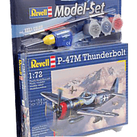 REVELL 63984 P-47M Thunderbolt, Grau