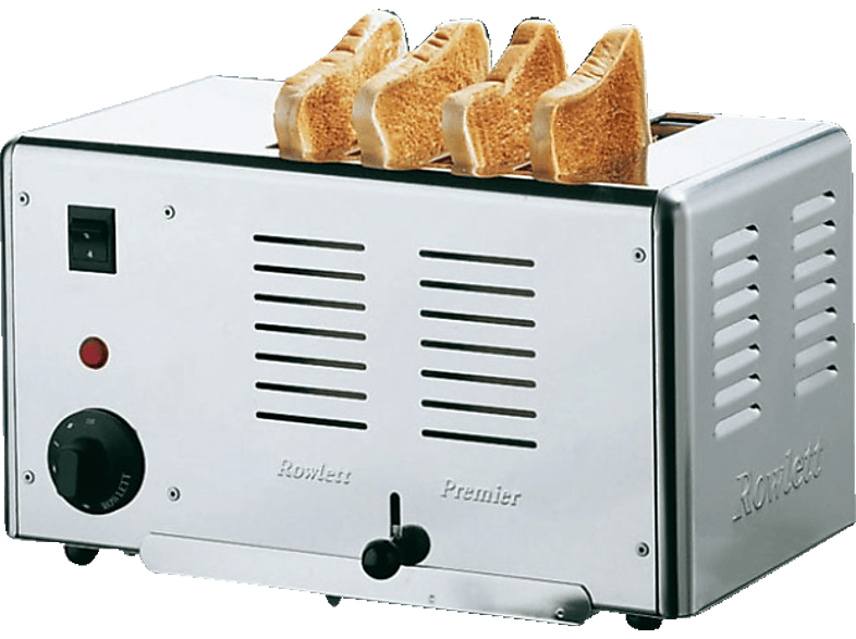 Toaster GASTROBACK 42004 Rowlett Toaster Silber (2300 Watt, Schlitze 4