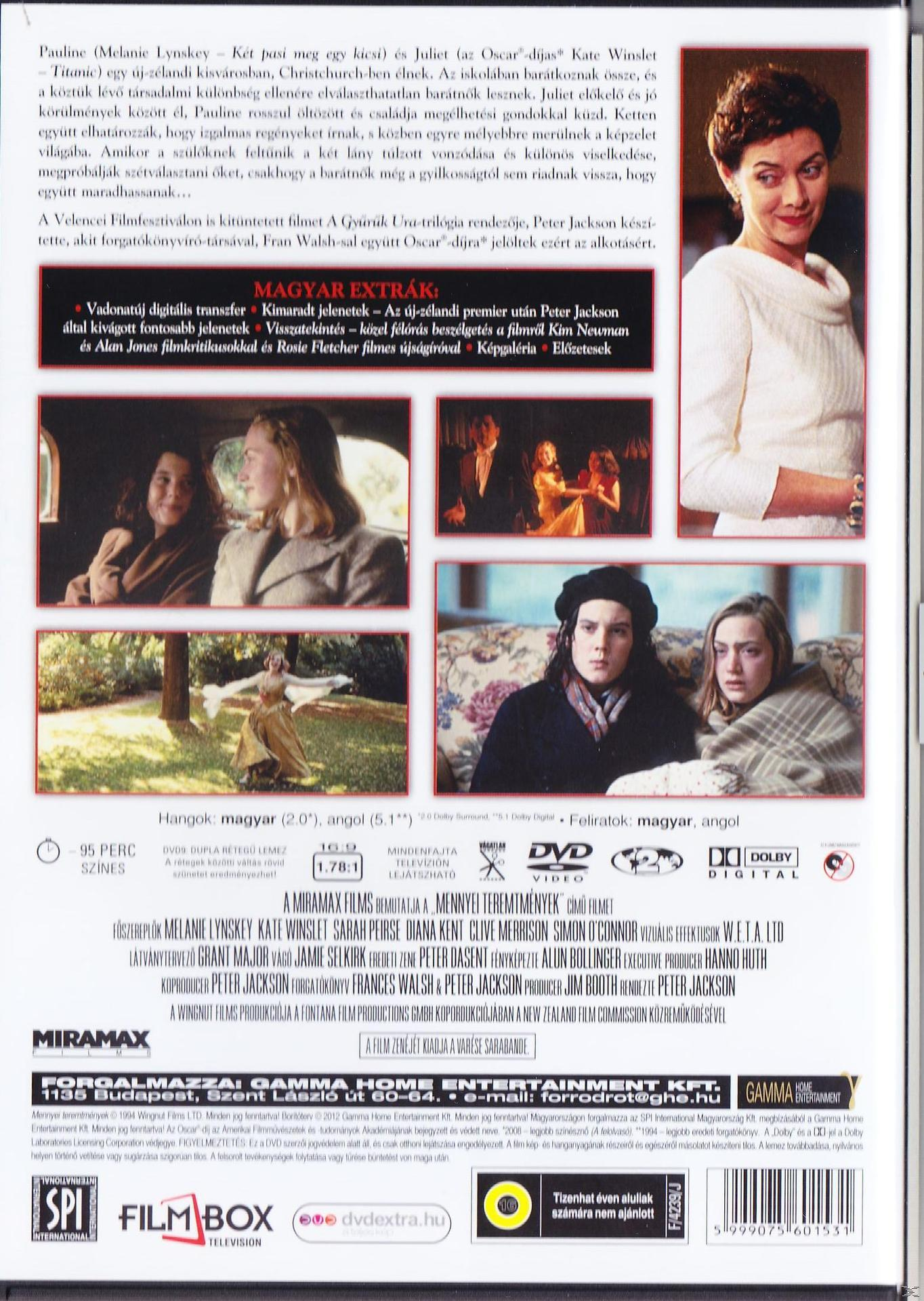 Filmplakát: Egy DVD-tok hátulja. Szöveg magyarul és angolul. Egy nő fotója.