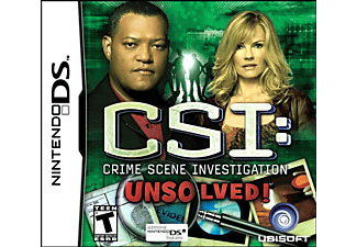 ESEN CSI Unsolved DS Nintendo
