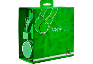 MOLTO MLT 733 Mikrofonlu Kafa Bantlı Kulaküstü Kulaklık Yeşil