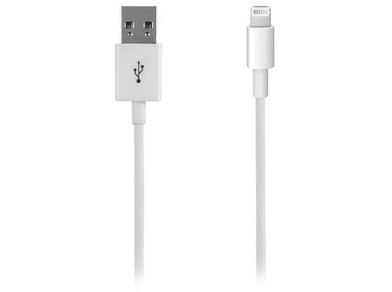 CELLULAR LINE USB-kabel - Lightning 1 m Wit (USBDATACMFIIPH5W)