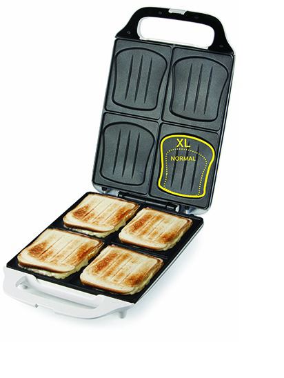 DOMO Appareil à croque-monsieur (DO9064C Family XXL)