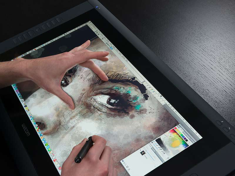 WACOM DTH-2200 Cintiq 22" Full HD 1920 x 1080 Ekran 2048 Hassasiyetli Dokunmatik Grafik Tablet