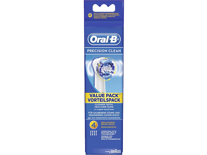 ORAL B EB20 Precision Clean 3+1 Fırça Başlığı_3