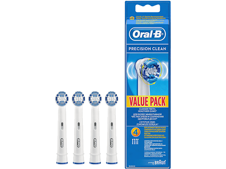 ORAL B EB20 Precision Clean 3+1 Fırça Başlığı_0