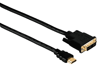 HAMA 34033 2 m HDMI-DVI/D Bağlantı Kablosu Siyah