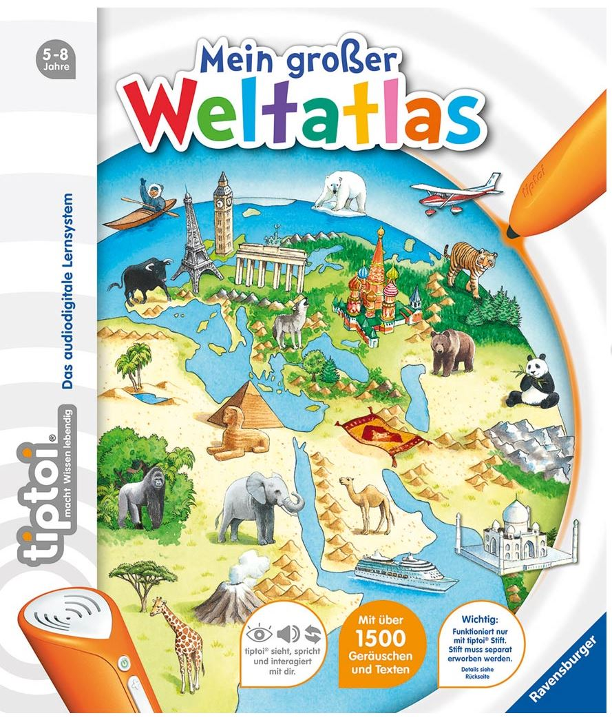 tiptoi® Mein großer Weltatlas