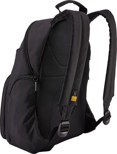 Sac à dos noir avec dos en mesh et logo Case Logic.