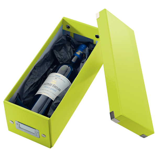 LEITZ 6041-00-64 Click & Store CD Aufbewahrungsbox Aufbewahrungsbox Grün metallic
