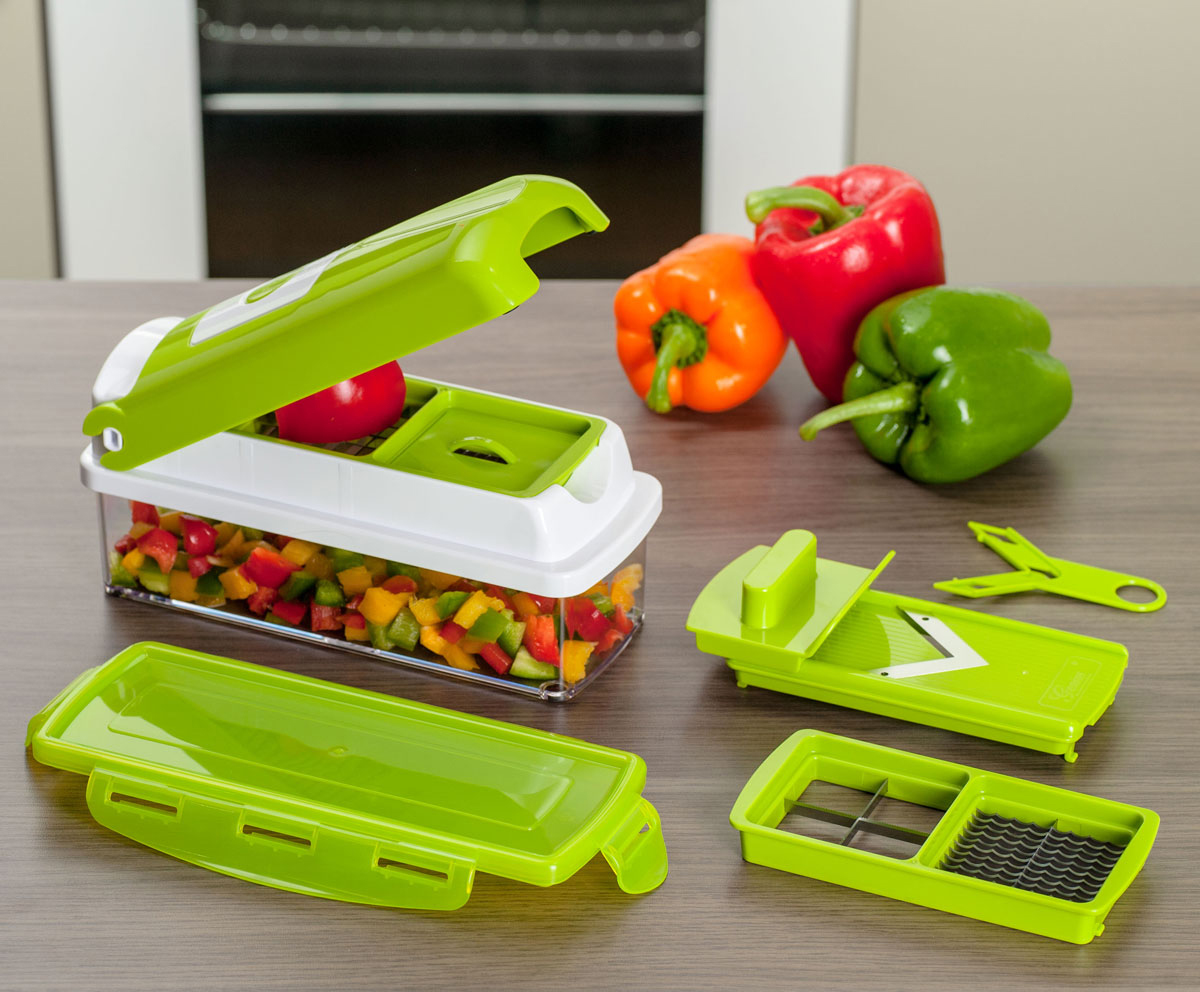 GENIUS 33551 Nicer Dicer Plus Kompakt Zerkleinerer