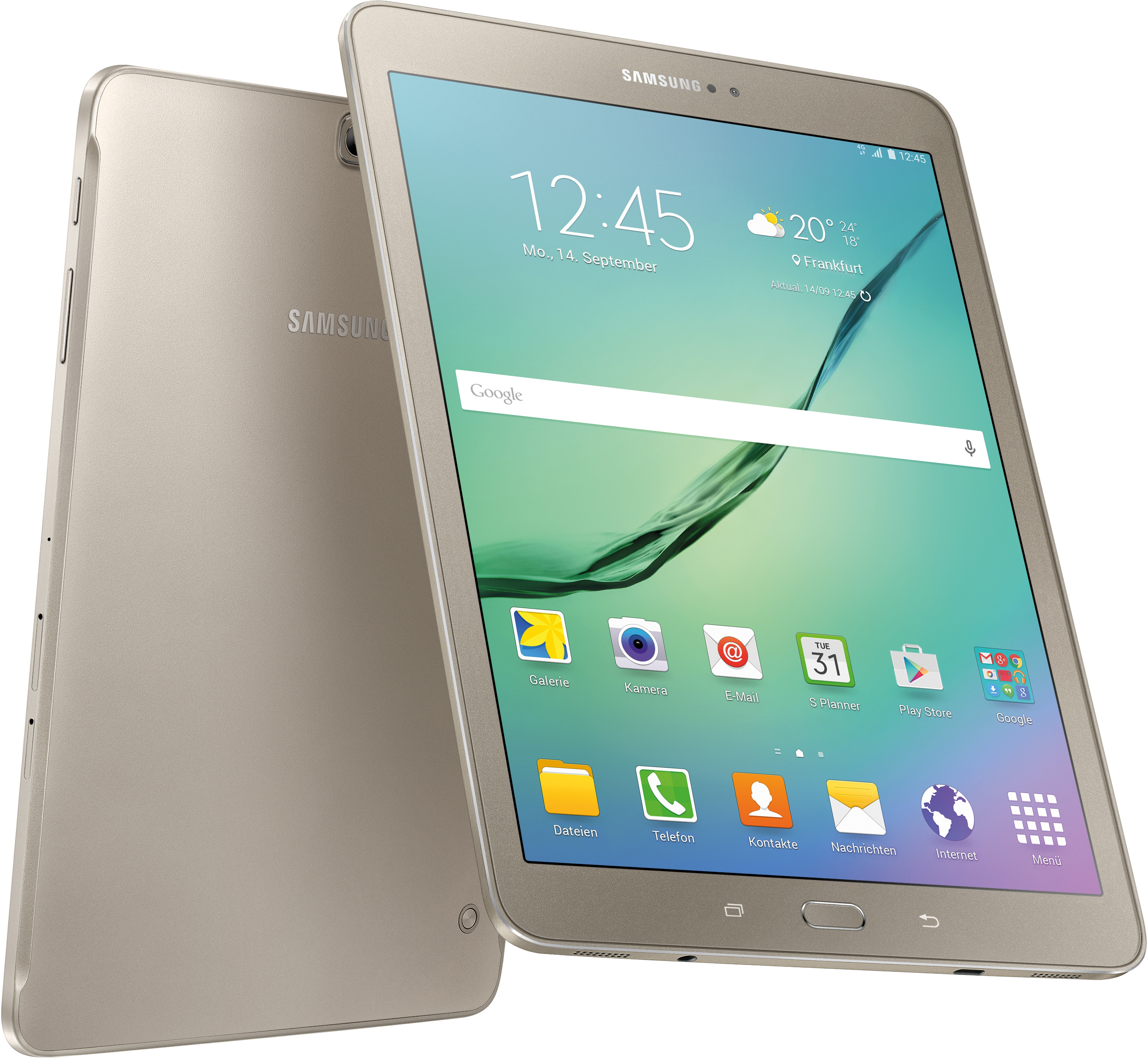 SAMSUNG Galaxy Tab S2, Tablet, 32 GB, 9,68 Zoll, Gold