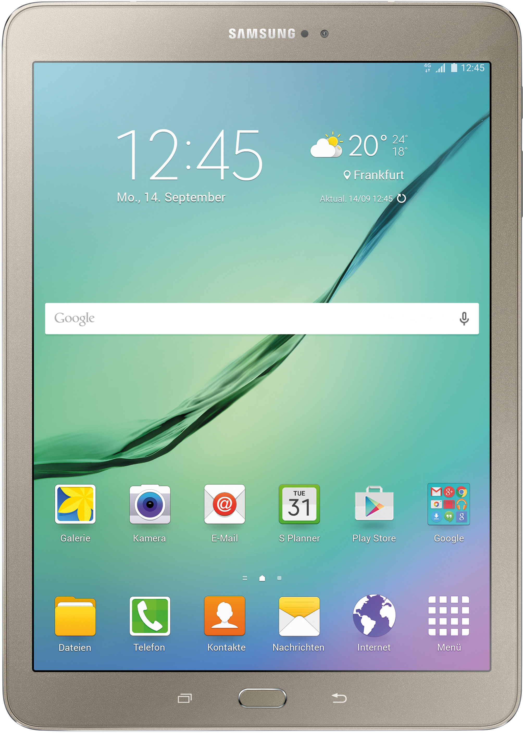 SAMSUNG Galaxy Tab S2, Tablet, 32 GB, 9,68 Zoll, Gold
