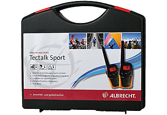 ALBRECHT Tectalk Sport Komplett-Set im Hartschalenkoffer Schwarz/Gelb