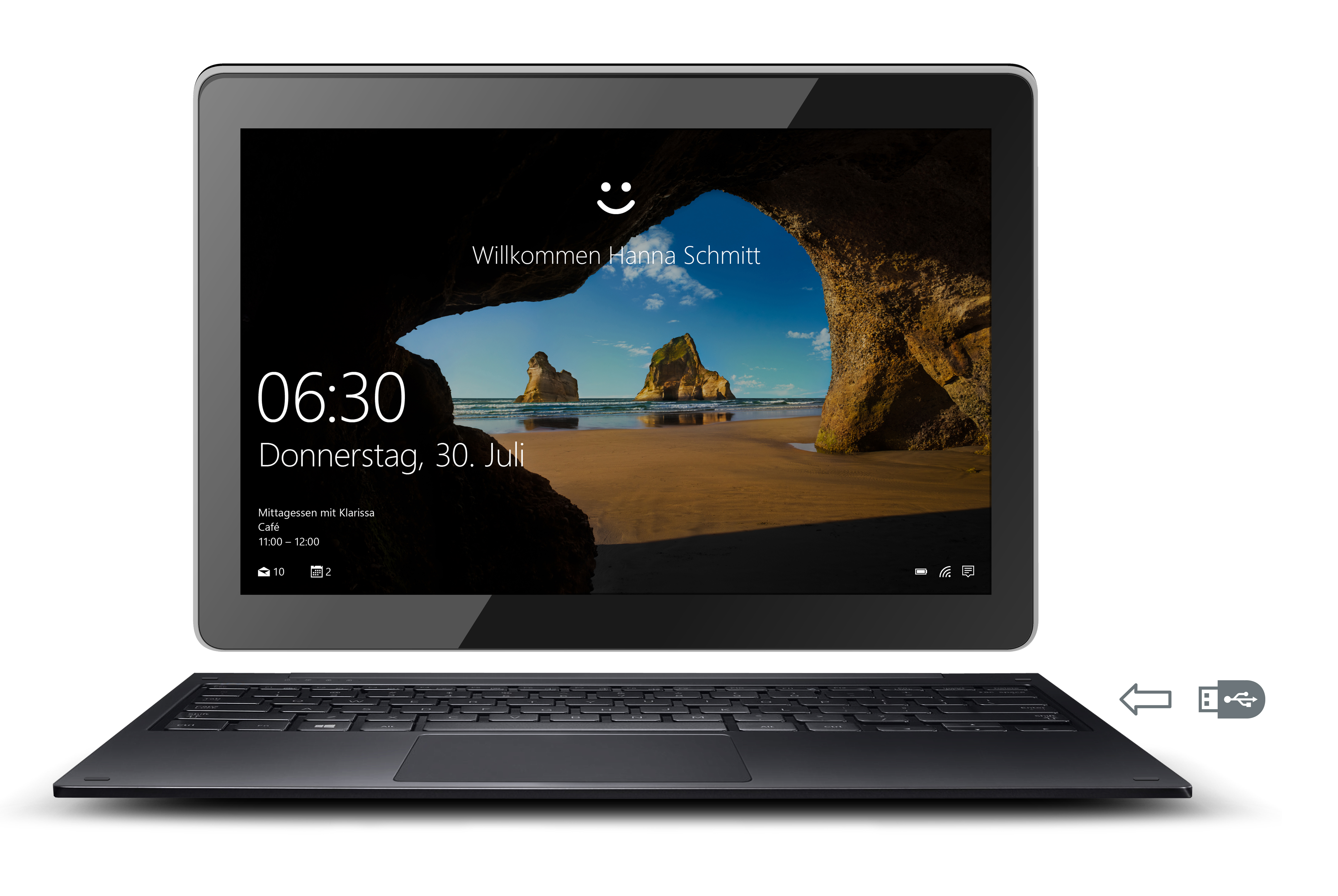 ODYS Winpad Pro X10 - 10,1 Zoll - Intel® Atom® x5-Z8300 - 2 GB - 32 GB - Intel® HD Graphics - Windows 10