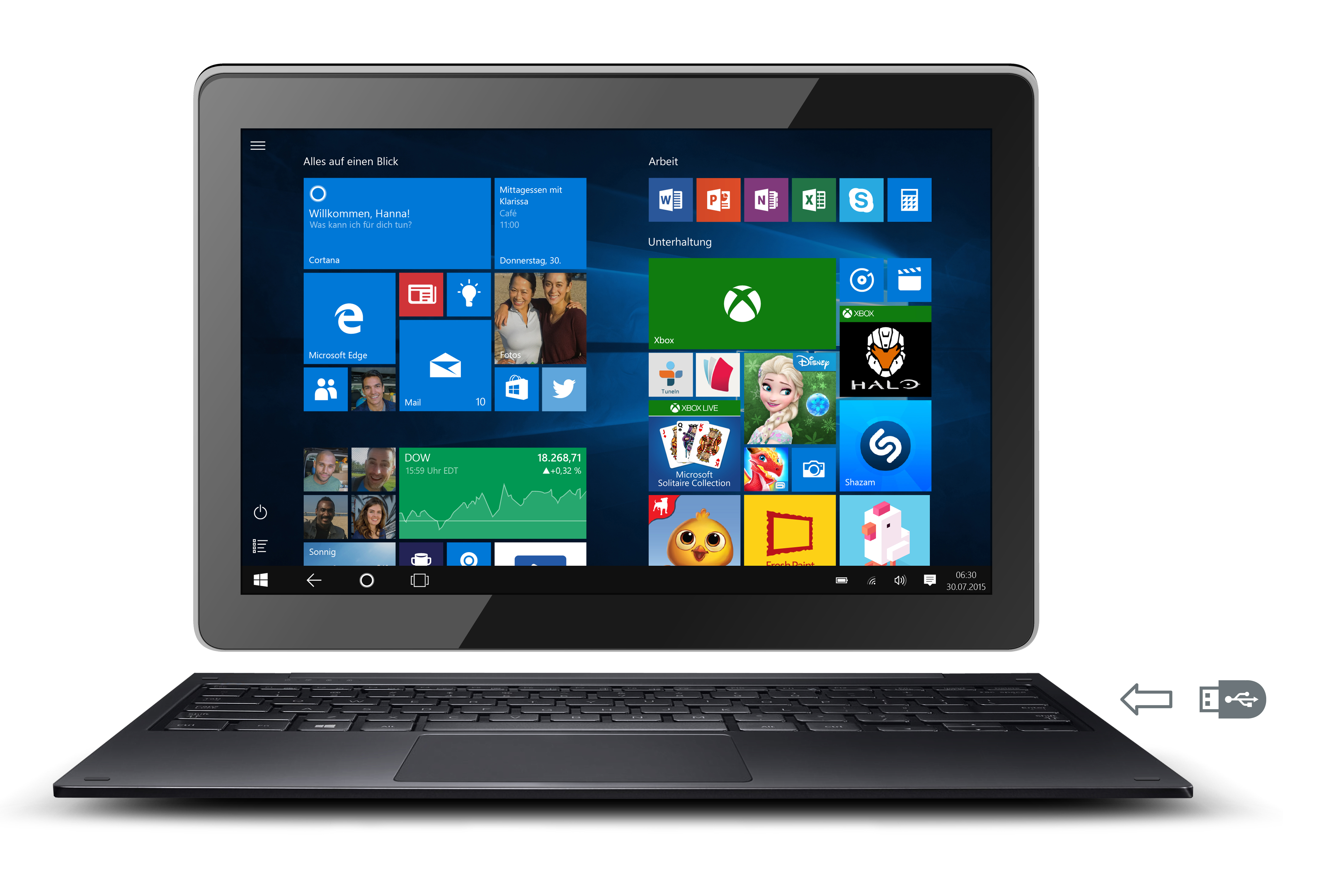 ODYS Winpad Pro X10 - 10,1 Zoll - Intel® Atom® x5-Z8300 - 2 GB - 32 GB - Intel® HD Graphics - Windows 10
