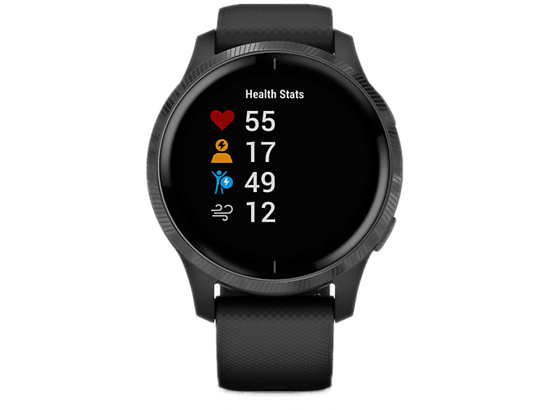 GARMIN Sporthorloge Venu Gunmetal/Black (010-02173-12)