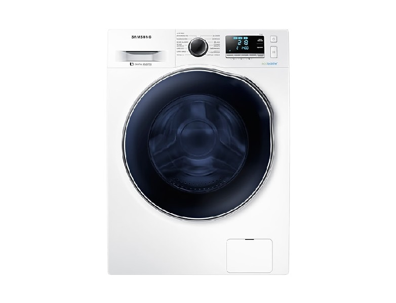 Lavadora secadora - Samsung WD90J6A10AW/EC, Display LED,  9kg/5kg, A, Blanco