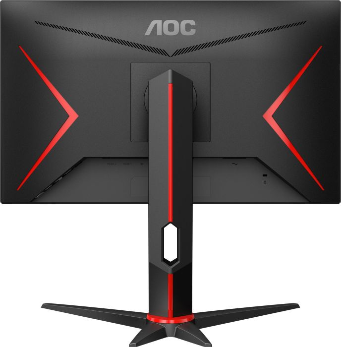 AOC Gaming Monitor 24G2U/BK, 23.8 Zoll, schwarz 23,8 Zoll Gaming Monitor, Full-HD, 1 ms Reaktionszeit, 250 cd/m², 144 Hz, Schwarz