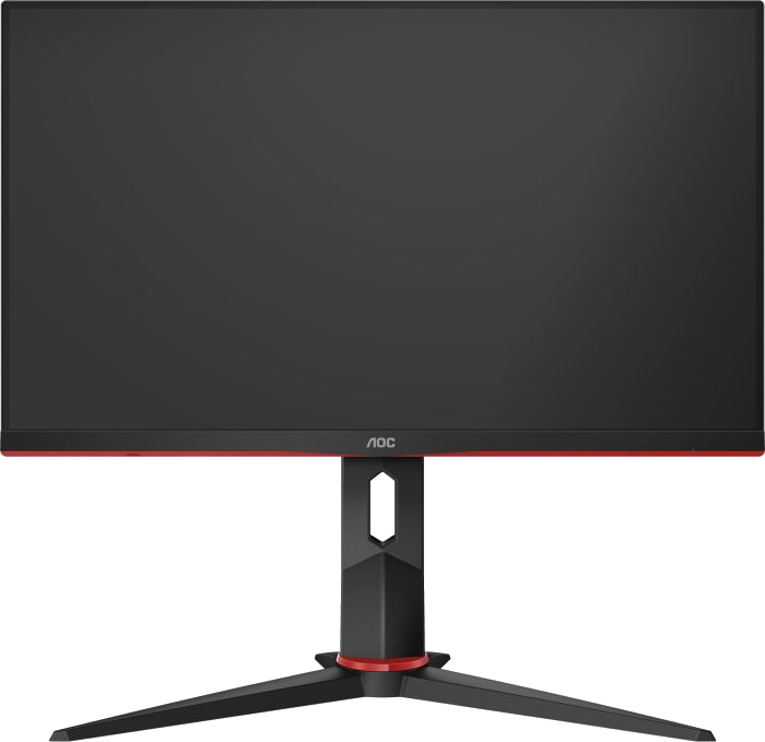 AOC Gaming Monitor 24G2U/BK, 23.8 Zoll, schwarz 23,8 Zoll Gaming Monitor, Full-HD, 1 ms Reaktionszeit, 250 cd/m², 144 Hz, Schwarz