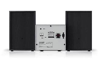 Microcadena - Sharp XL-B510, 40 W, CD, USB, Bluetooth, Radio FM, Negro