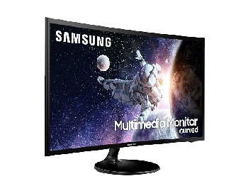 Monitor - Samsung C32F39MFUU, 32 "  Full HD, 4ms, Curvo, 60 Hz, Negro