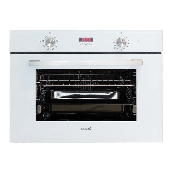 Horno - Cata MD 5008 WH, Multifunción, 8 funciones, 40 L, AquaSmart, 59.5 cm, Blanco