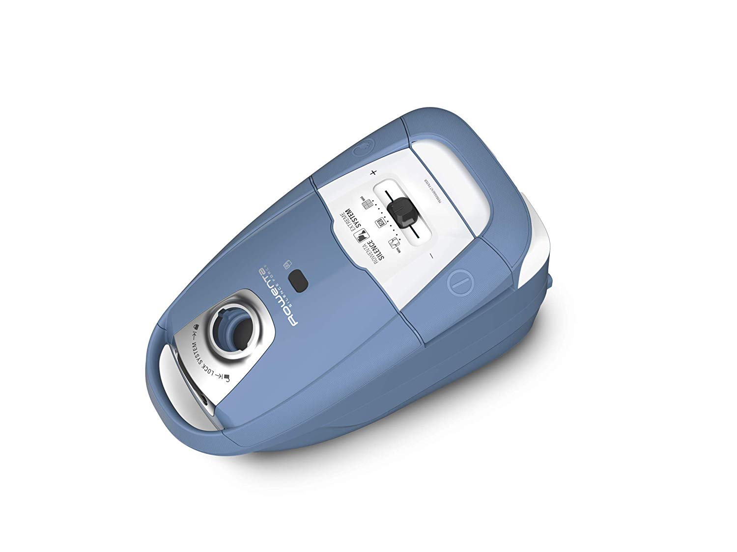 Aspirador con bolsa - Rowenta Silence Force RO7321, 450W, Tecnología silenciosa, Depósito 4.5 L, Azul