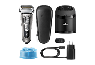 Rasierer Braun Series 9 9385cc System Wet Dry Rasierer Grafit Active Quattro Head Shaving System Design Mediamarkt