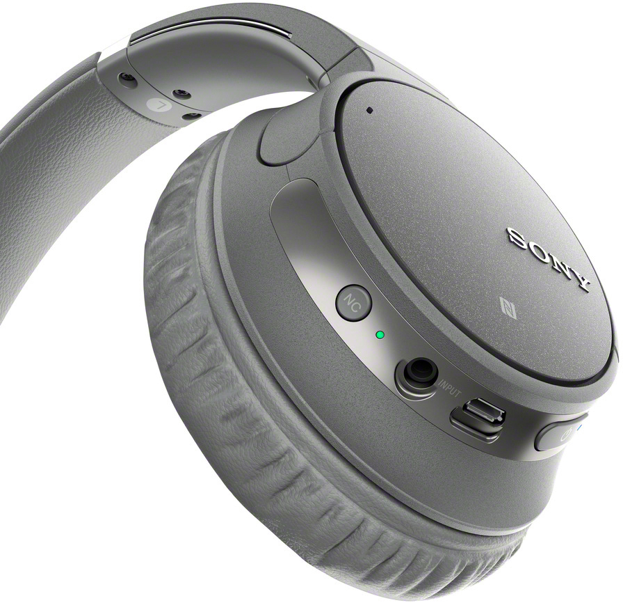 SONY WH-CH 700N, Over-ear Kopfhörer Bluetooth Grau