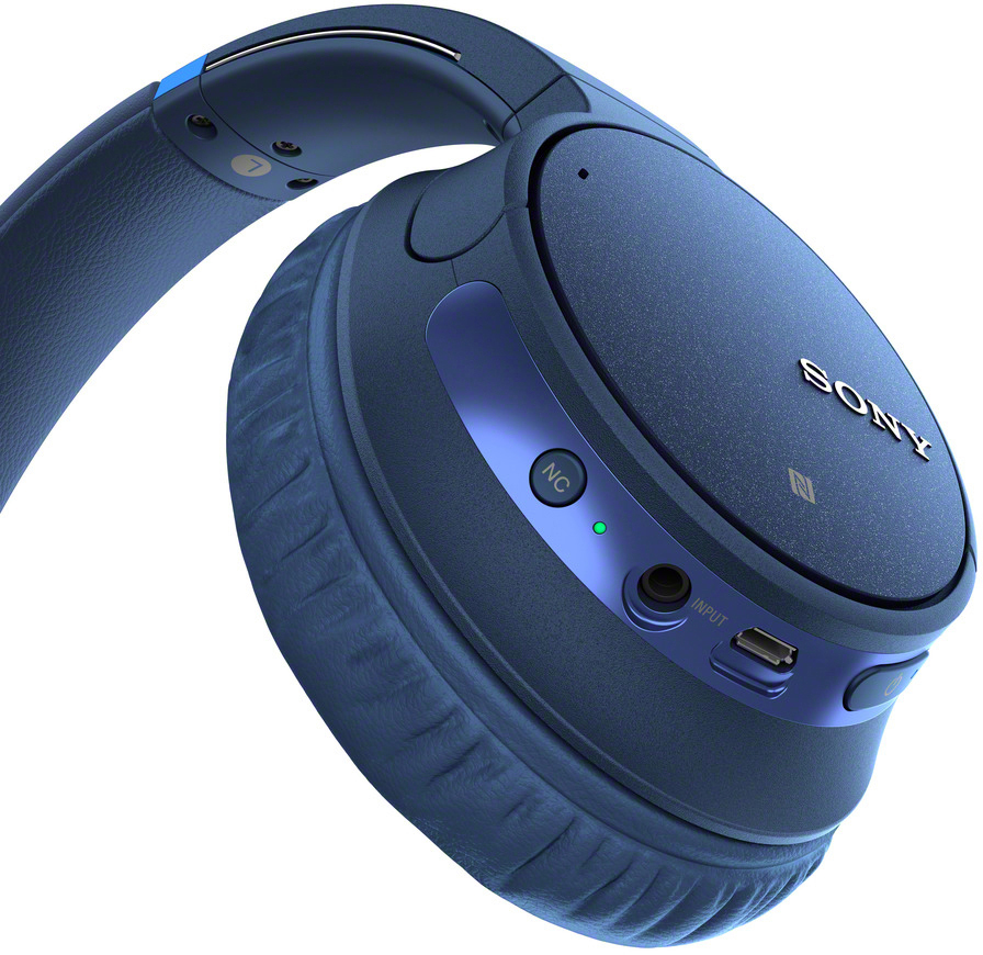 SONY WH-CH 700N, Over-ear Kopfhörer Bluetooth Blau