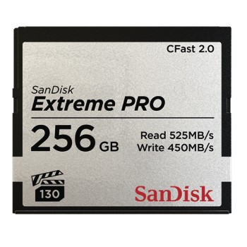 SANDISK Extreme PRO®, CFast 2.0 Speicherkarte, 256 GB, 525 MB/s