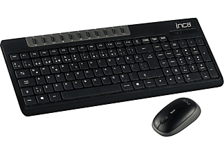 INCA IWS-589 Kablosuz Klavye Mouse Set Siyah