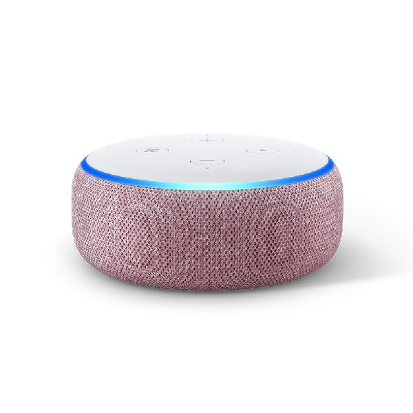 Altavoz inteligente con Alexa - Amazon Echo Dot (3ª Gen), Controlador de Hogar, Malva