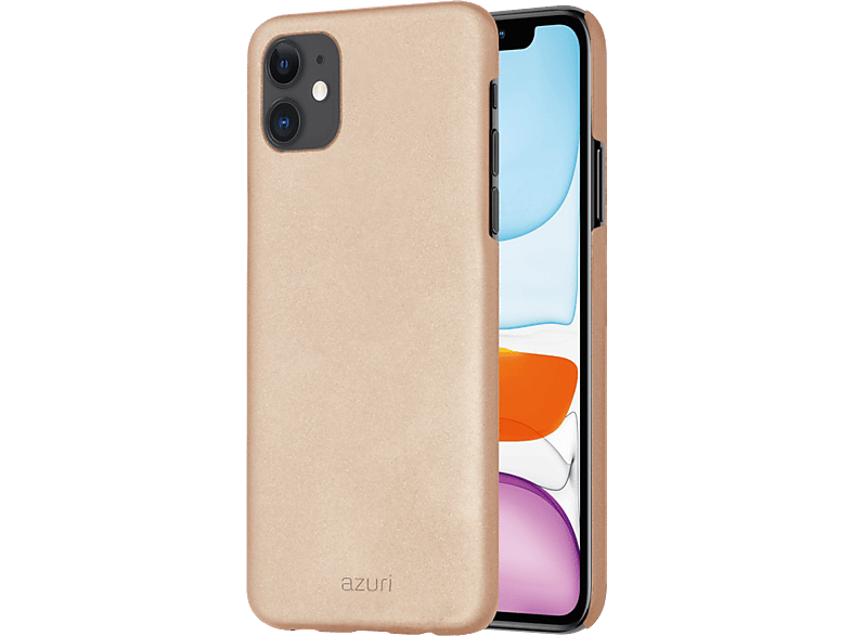 AZURI Cover Metallic iPhone 11 Goud (AZCOVMETIPHXI-GLD)