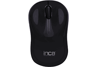 INCA IWM-111RM 2.4Ghz Wireless Nano Alıcılı Pil Hediyeli Kablosuz Mouse Siyah