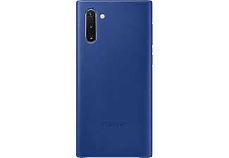 SAMSUNG Galaxy Note 10 bőr hátlap, Kék