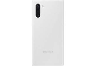 SAMSUNG Galaxy Note 10 bőr hátlap, Fehér